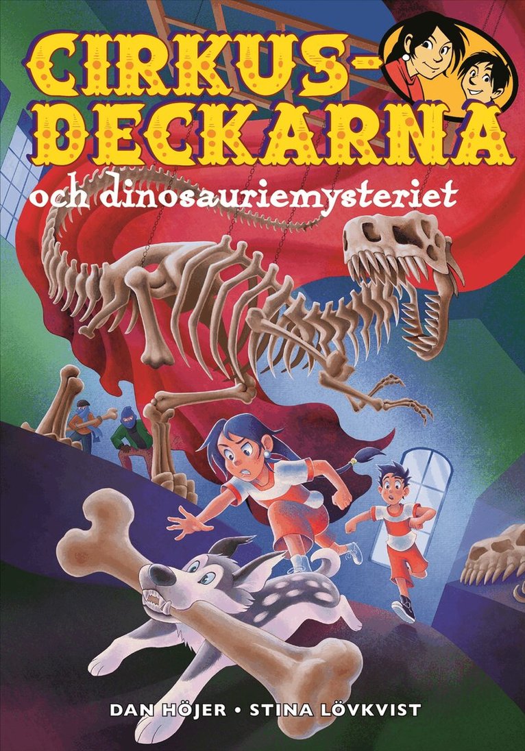 Dan Höjer - Cirkusdeckarna och dinosauriemysteriet, E-bok