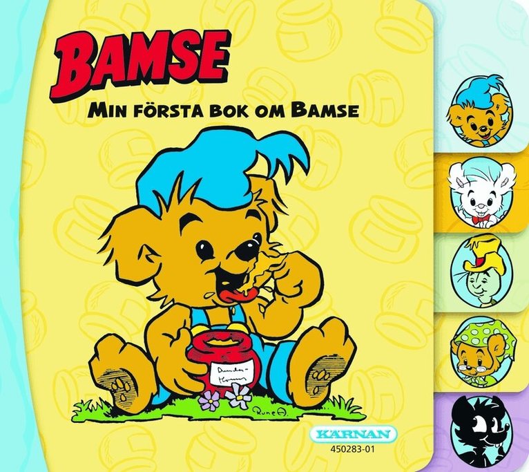 Min första bok om Bamse, Kartonnage