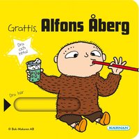 e-Bok Grattis, Alfons Åberg