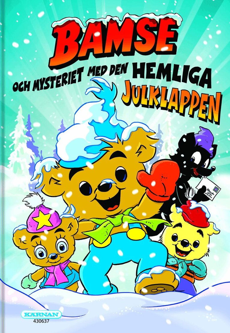 Jimmy Wallin - Bamse och mysteriet med den perfekta julklappen, Inbunden