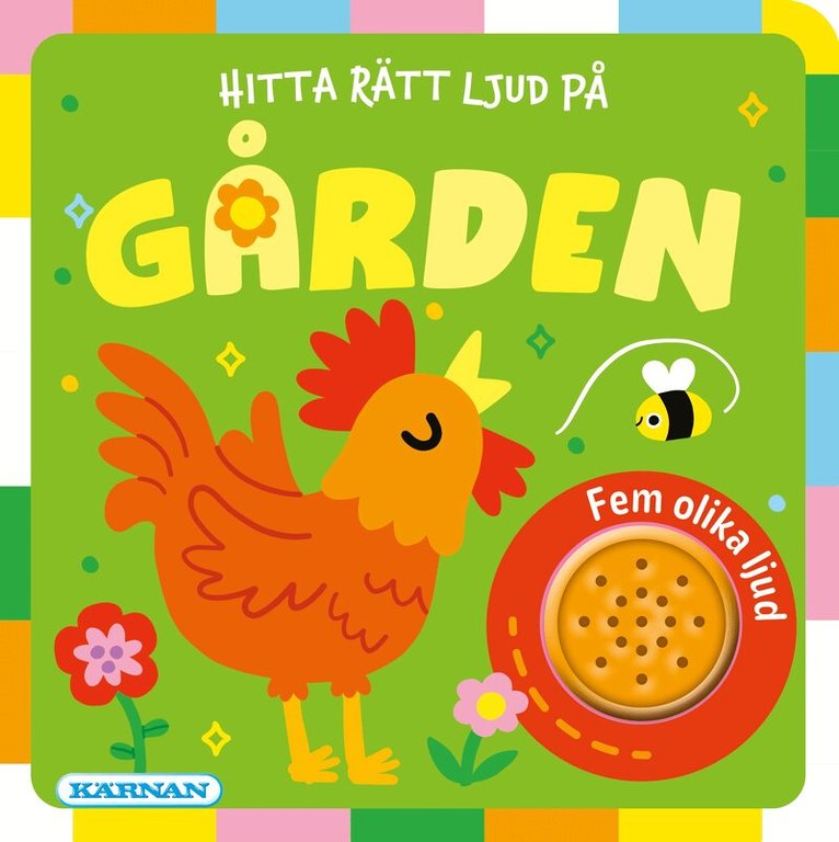 Hitta rätt ljud på gården, Kartonnage