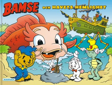 Katarina Oldenburg - Bamse och havets hemlighet, Kartonnage