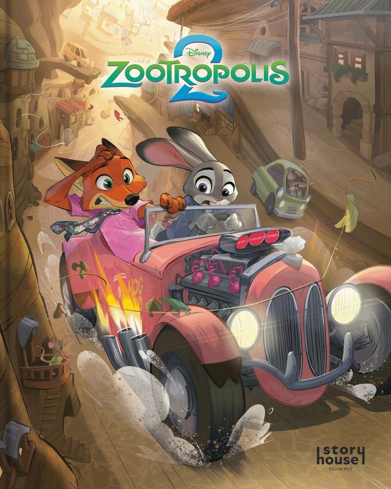 Zootropolis 2 Filmbok, Kartonnage