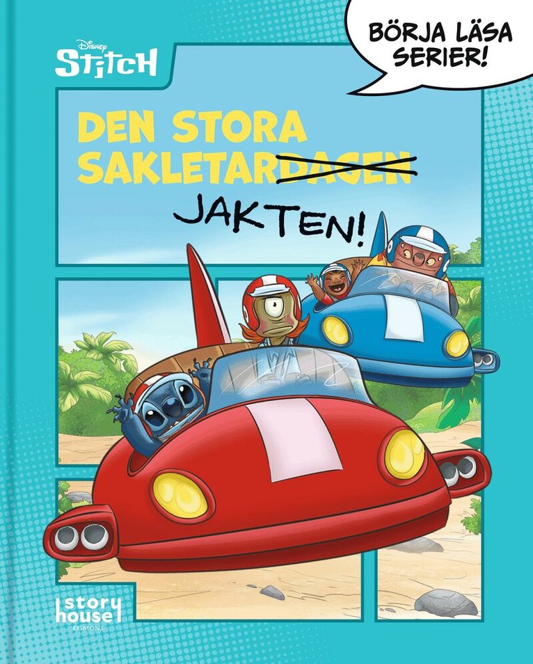 Den stora sakletarjakten, Kartonnage. Tillgänglighet: Lägg i varukorg