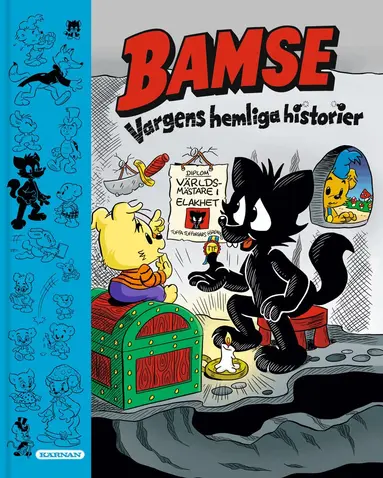 Jimmy Wallin - Vargens hemliga historier, Kartonnage