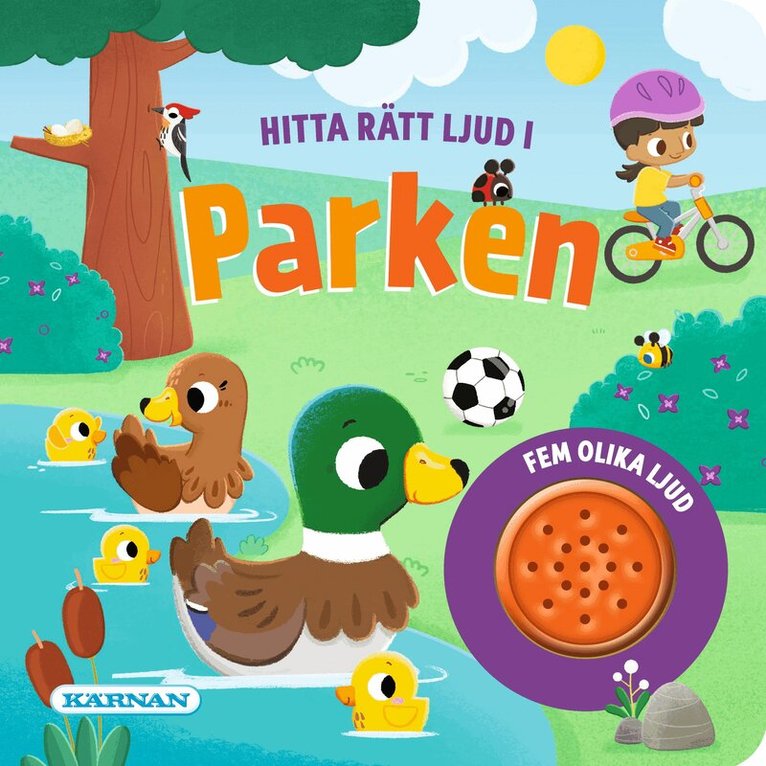 Hitta rätt ljud i parken, Kartonnage