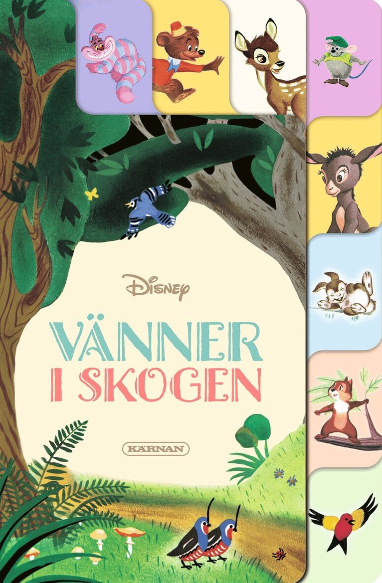 Disney Vänner i skogen, Kartonnage