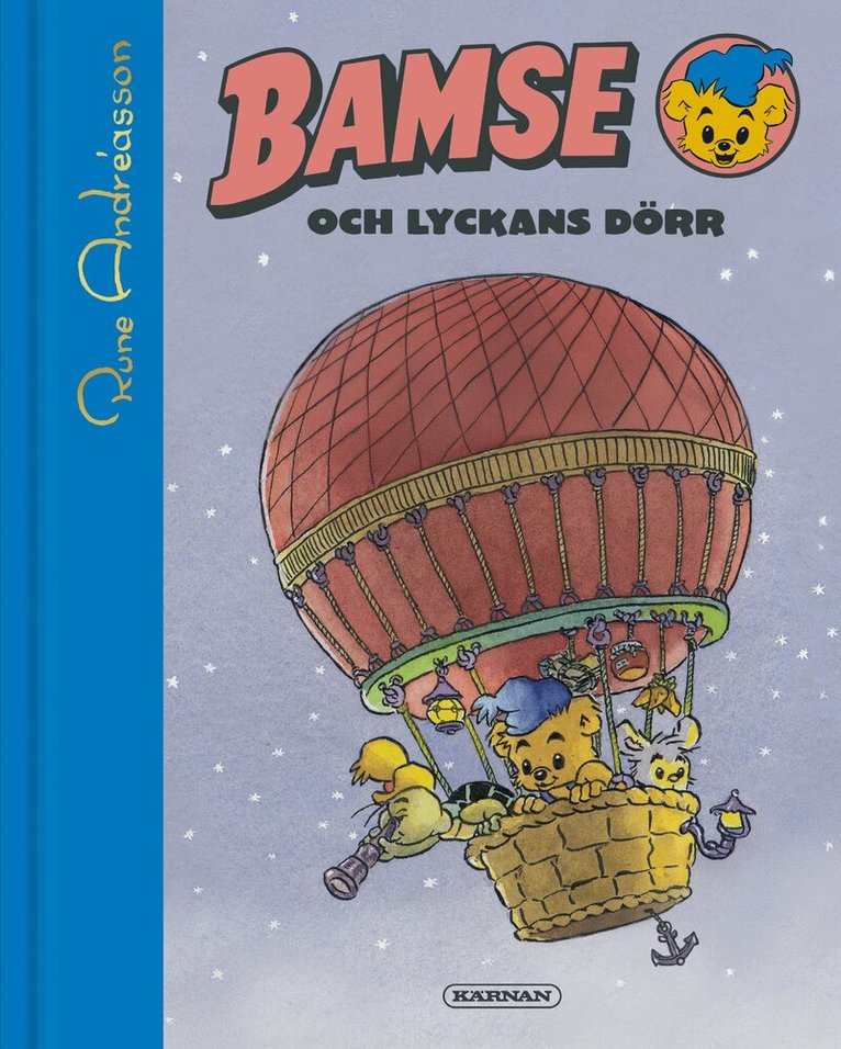 Rune Andréasson - Bamse och lyckans dörr, Kartonnage