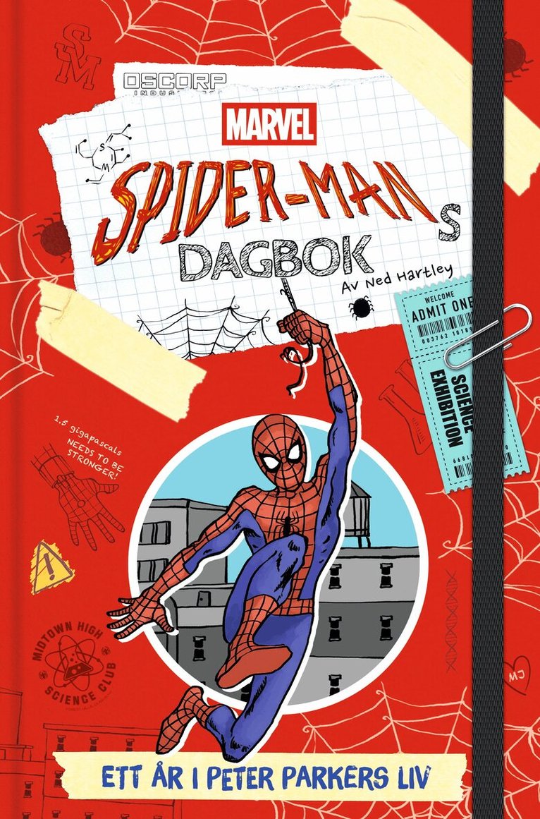 Spider-Mans dagbok, Kartonnage