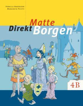 Margareta Picetti, Pernilla Falck - Matte direkt. Borgen. 4 B, Grundbok, Häftad