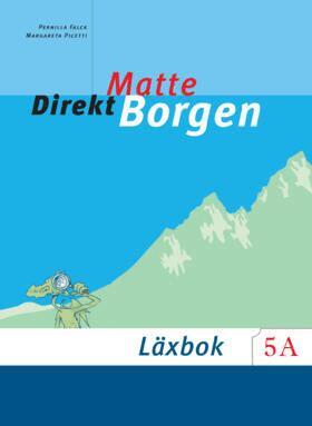 Pernilla Falck, Margareta Picetti - Matte direkt. Borgen. 5 A, Läxbok, Häftad