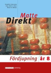 e-Bok Matte direkt  år 8. Fördjupning