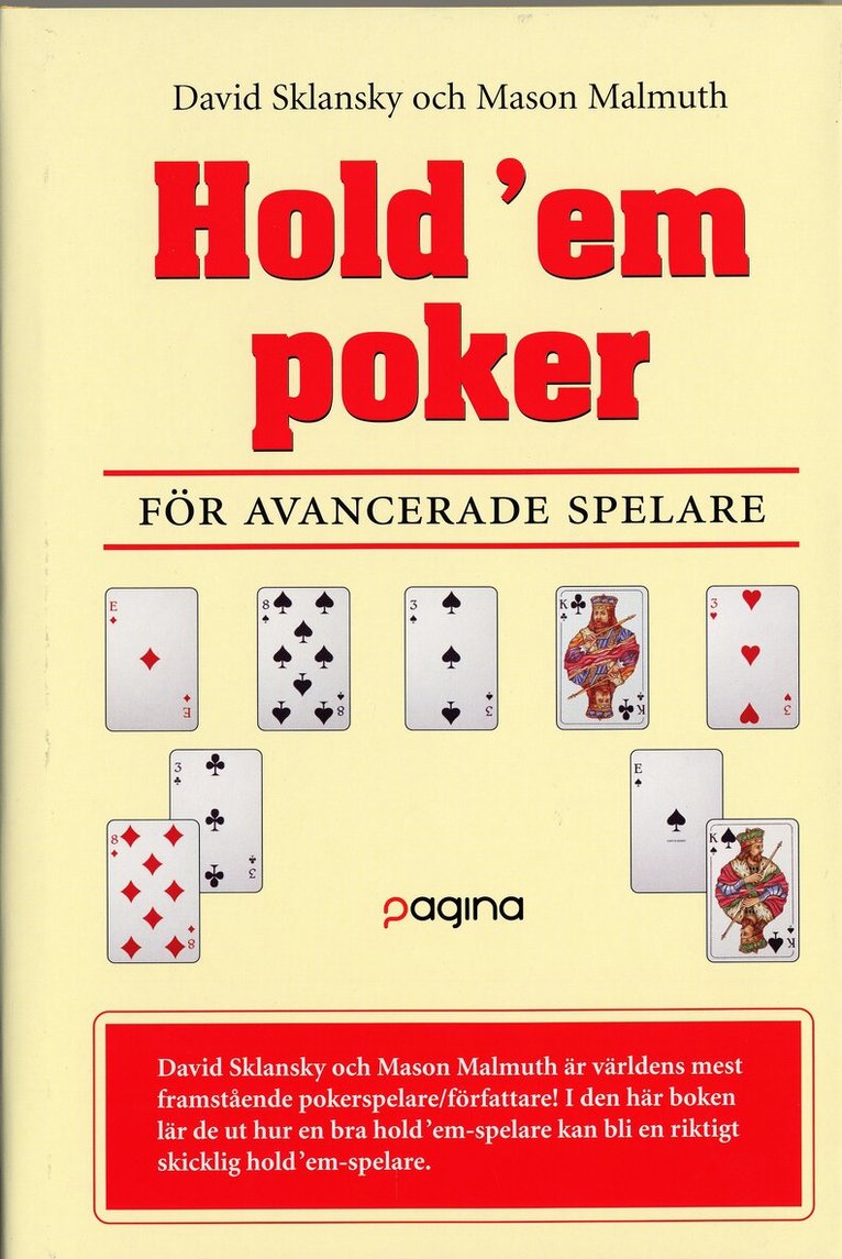David Sklansky, Mason Malmuth - Hold'em poker för avancerade spelare, Inbunden