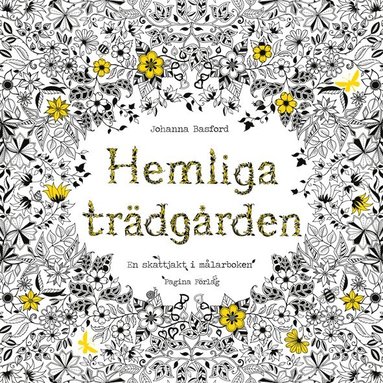 Hemliga Trädgården – En skattjakt i målarboken