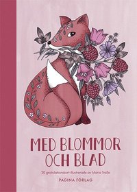 e-Bok Med blommor och blad 20 gratulationskort