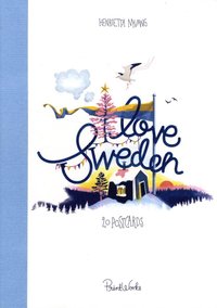 e-Bok I Love Sweden  20 postcards