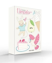 e-Bok Tovelisas vimplar, 20 ark med söta figurer att klippa ut, färglägga och hänga upp