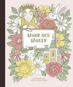 Emelie Lidehäll Öberg - Sagor och sägner - målarbok, Häftad