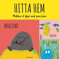 e-Bok Hitta hem  matcha 27 djur med sina hem (memoryspel) <br />                        Spel