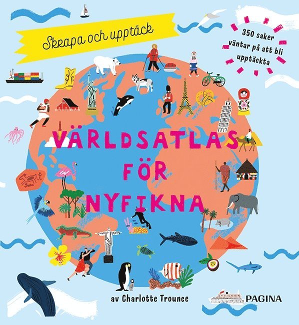 Världsatlas för nyfikna, Inbunden