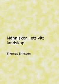 e-Bok Människor i ett vitt landskap