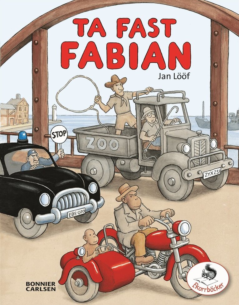 Jan Lööf - Ta fast Fabian, Inbunden