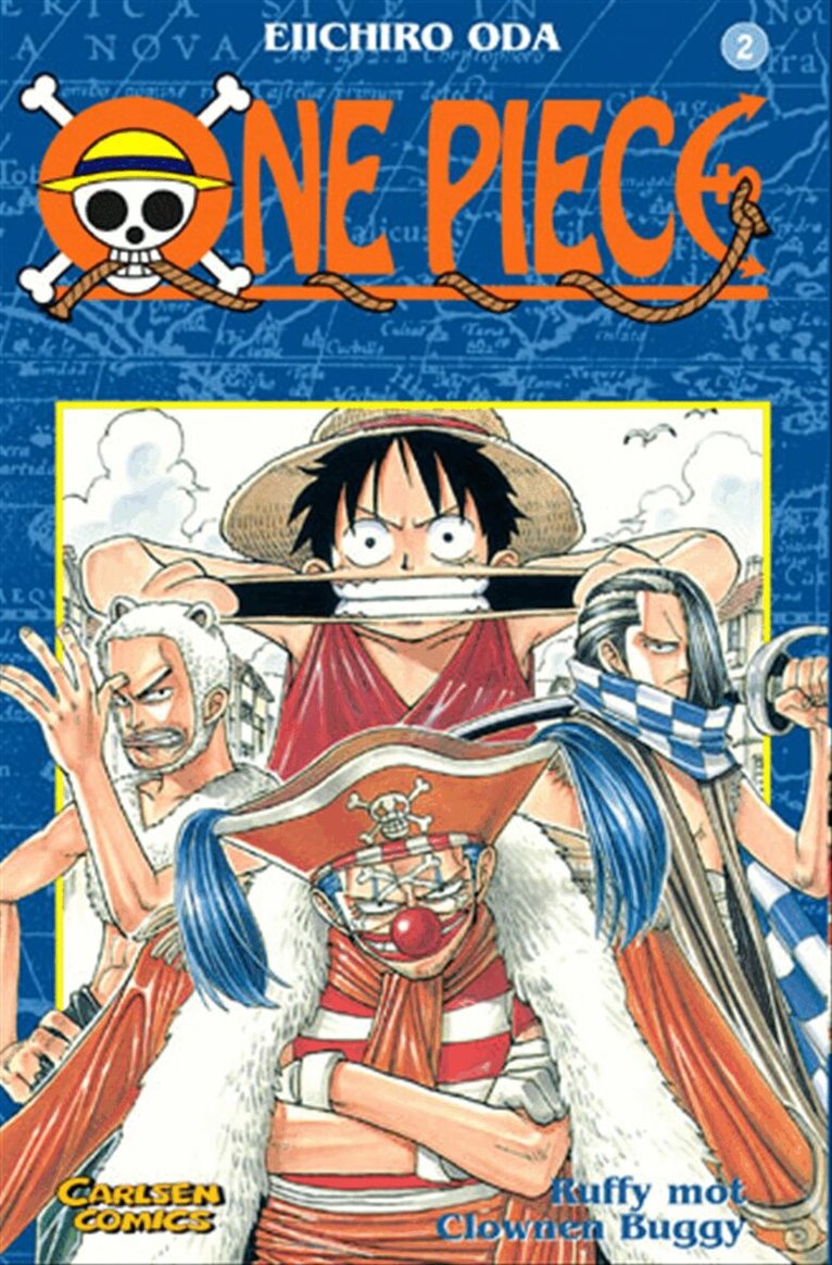 Eiichiro Oda - One Piece 02 : Ruffy mot Clownen Buggy, Pocket
