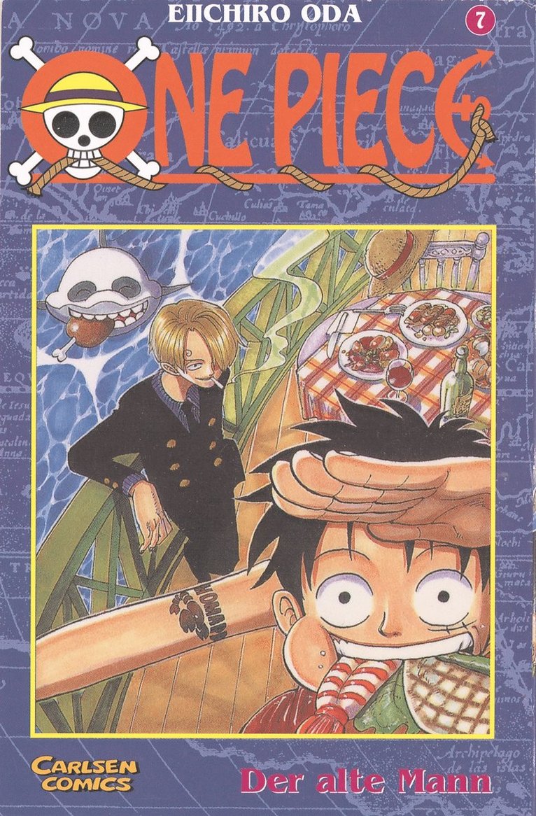 Eiichiro Oda - One Piece 07 : Den gamle, Pocket