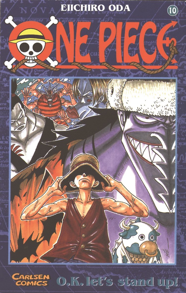 Eiichiro Oda - One Piece 10 : Karate under vattnet, Pocket