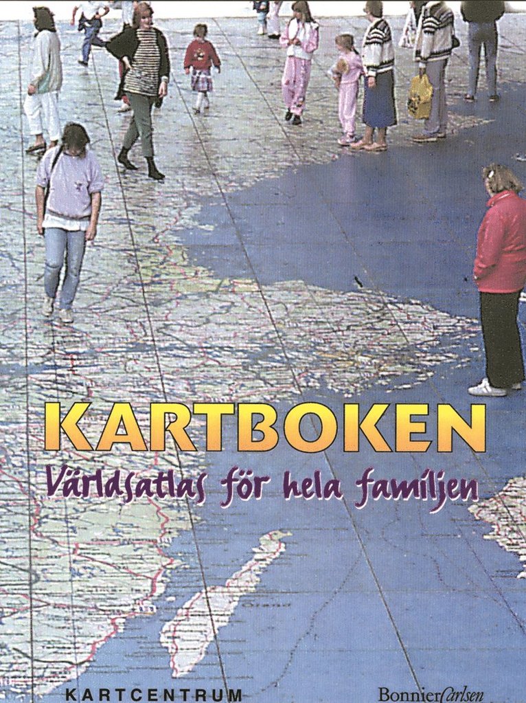 AB Kartcentrum - Kartboken för hela familjen, Inbunden
