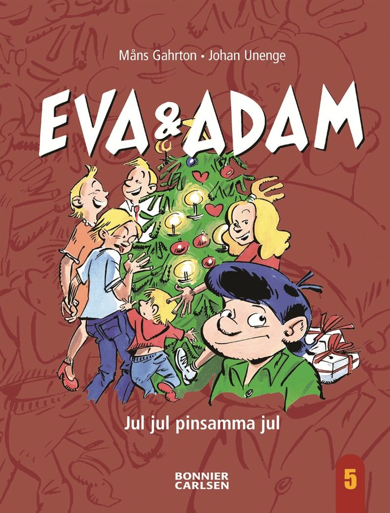 Måns Gahrton - Jul jul pinsamma jul, Inbunden
