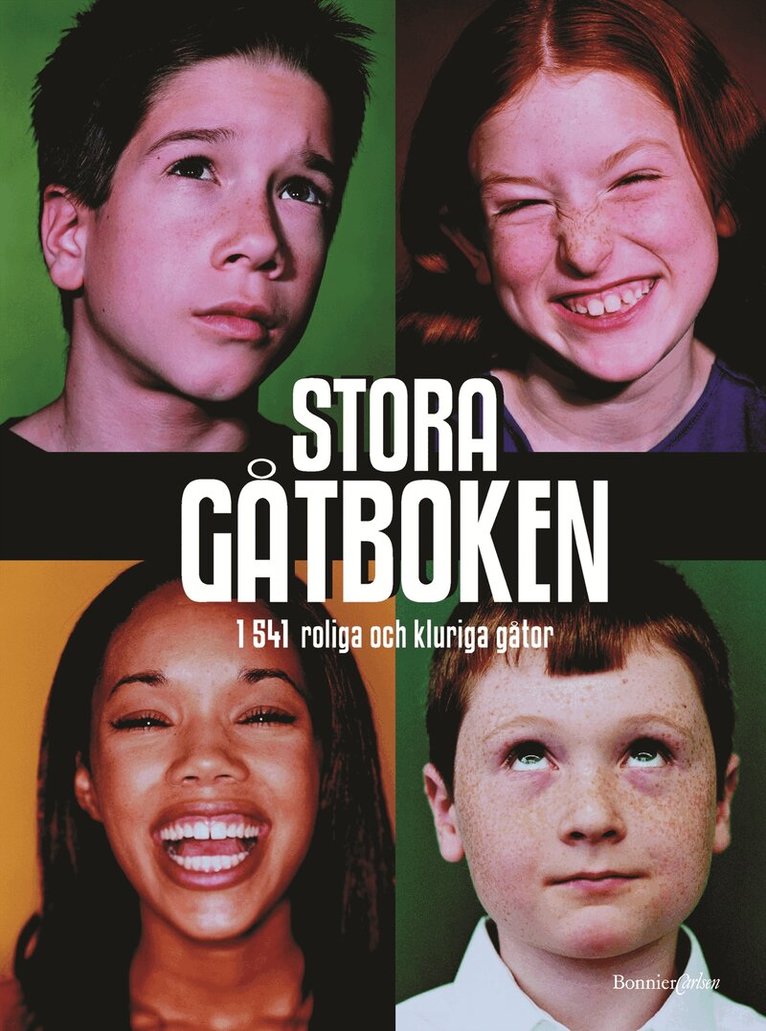 Jørn Roeim - Stora gåtboken 1541 roliga och kluriga gåtor, Inbunden