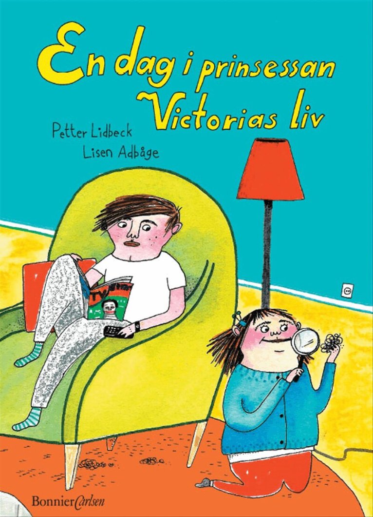 Petter Lidbeck - En dag i prinsessan Victorias liv, Inbunden