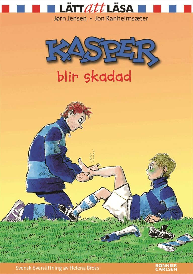 Jörn Jensen - Kasper blir skadad, Inbunden