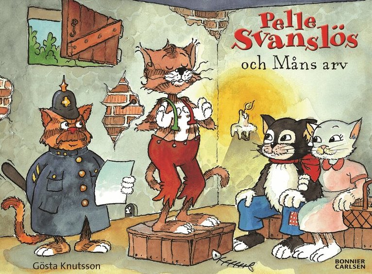 Gösta Knutsson - Pelle Svanslös och Måns arv, Inbunden
