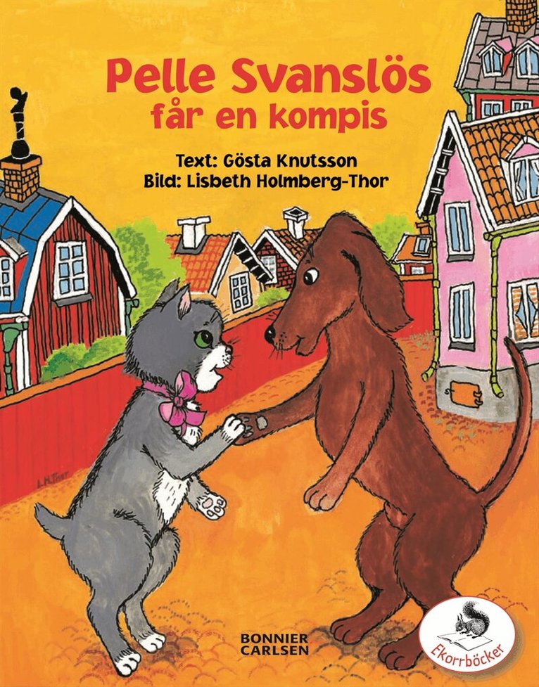 Gösta Knutsson - Pelle Svanslös får en kompis, Kartonnage