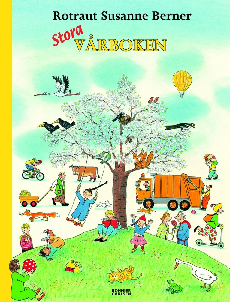 Rotraut Susanne Berner - Stora vårboken, Kartonnage