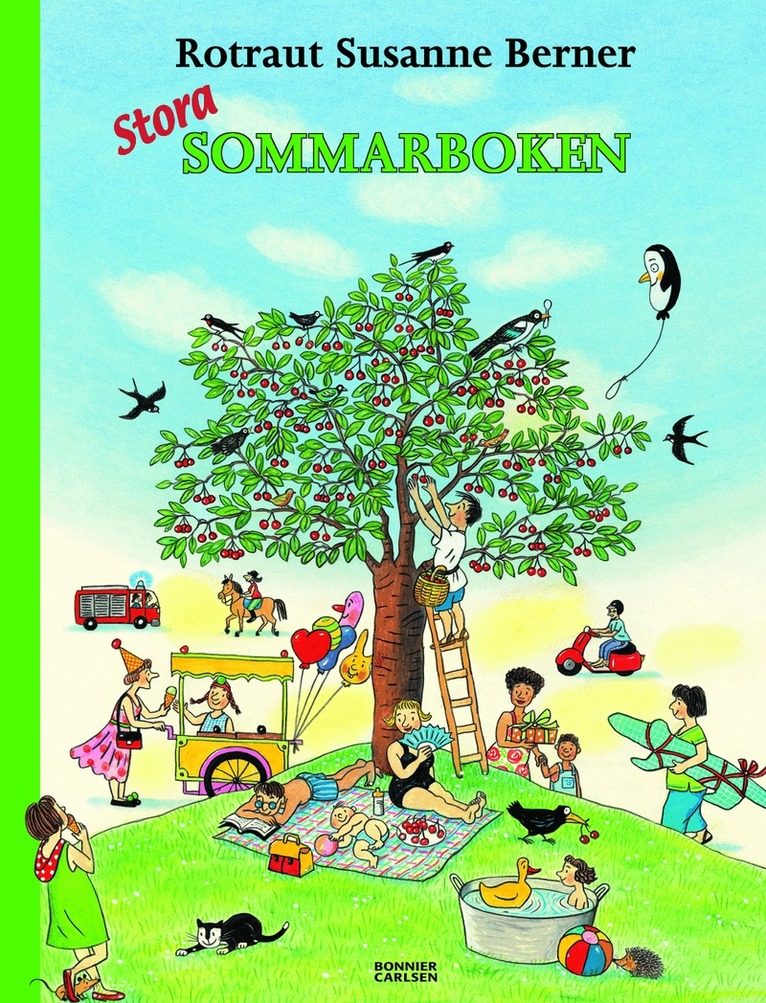 Rotraut Susanne Berner - Stora sommarboken, Kartonnage