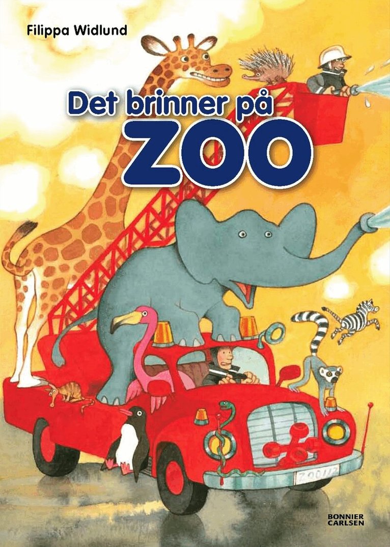 Filippa Widlund - Det brinner på zoo, Kartonnage