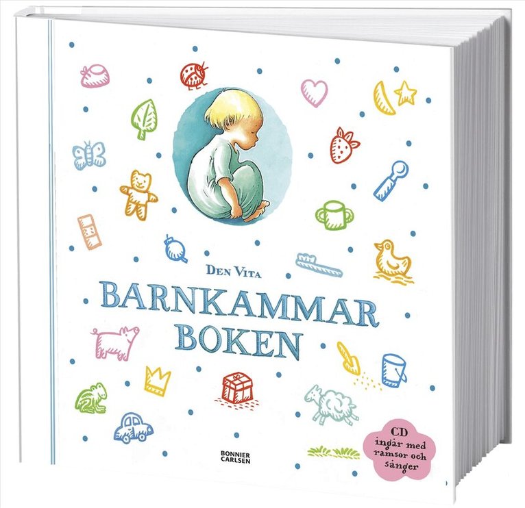 Den vita barnkammarboken, Inbunden