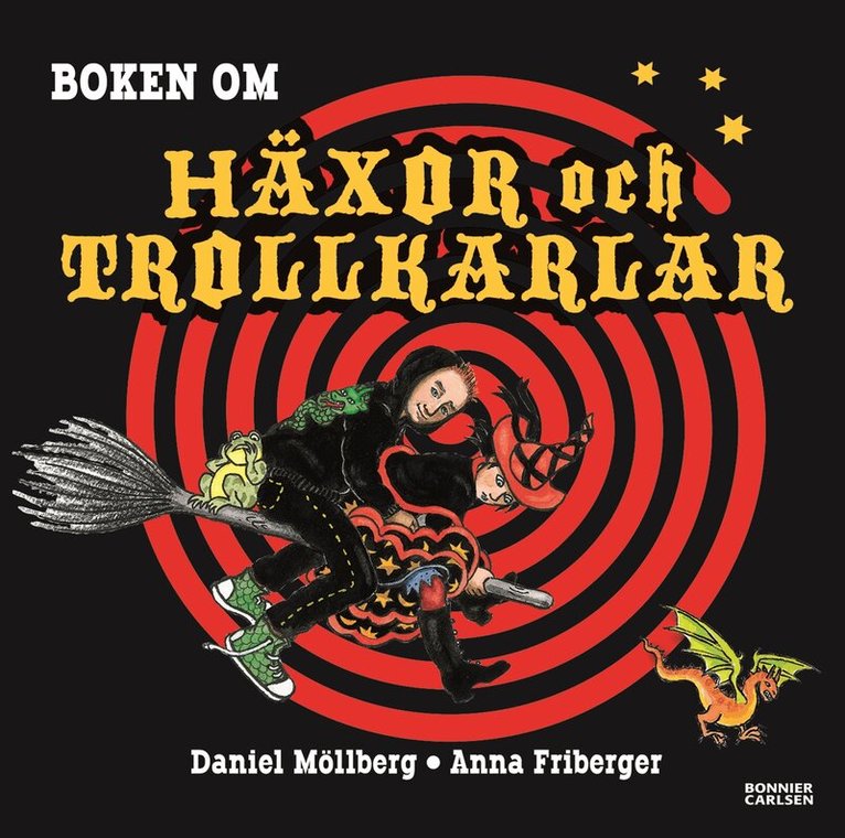 Daniel Möllberg - Boken om häxor och trollkarlar, Kartonnage
