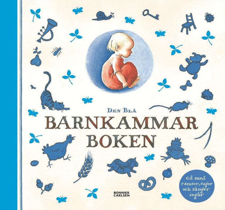 Den blå barnkammarboken, Inbunden