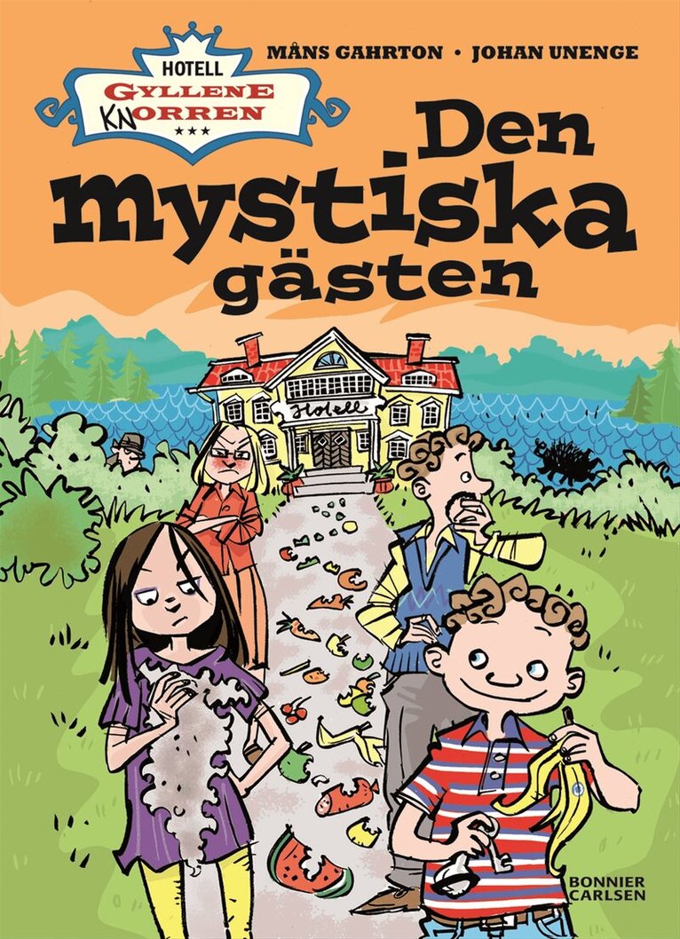 Måns Gahrton, Johan Unenge - Den mystiska gästen, Kartonnage