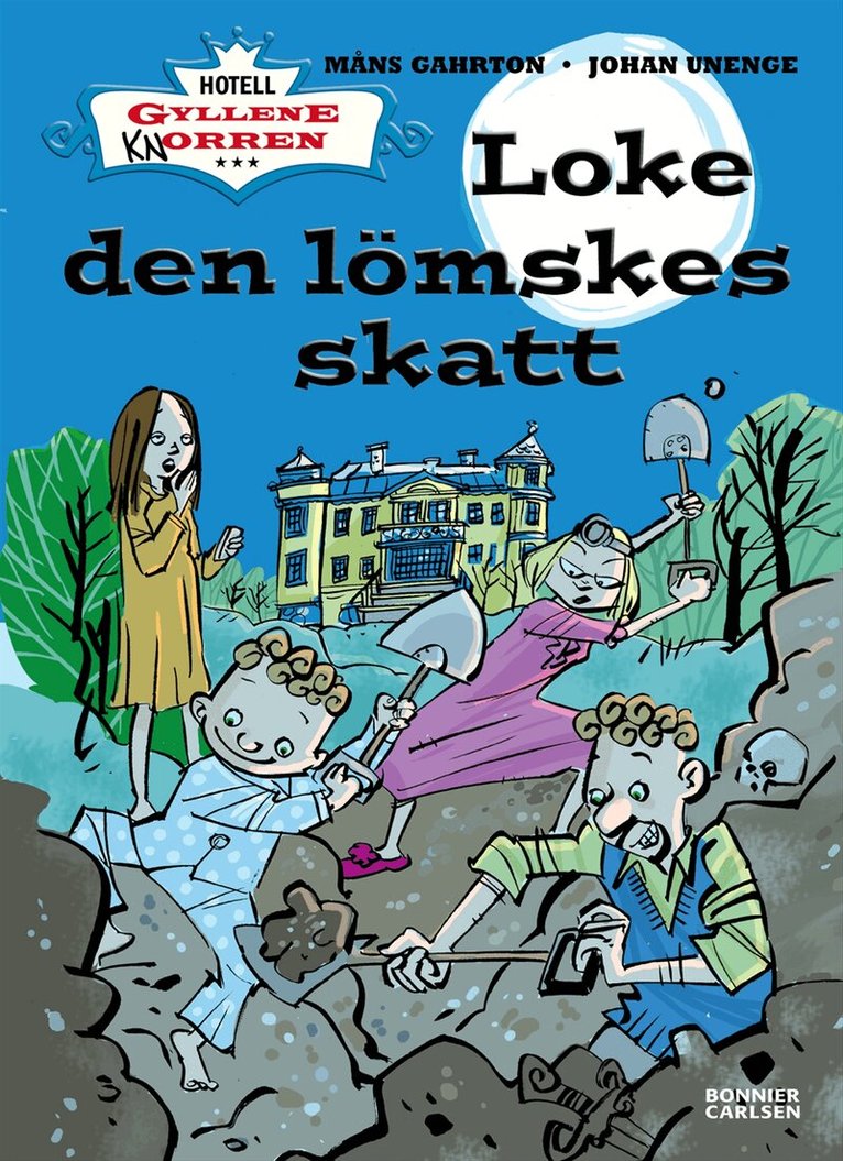 Måns Gahrton, Johan Unenge - Loke den lömskes skatt, Kartonnage