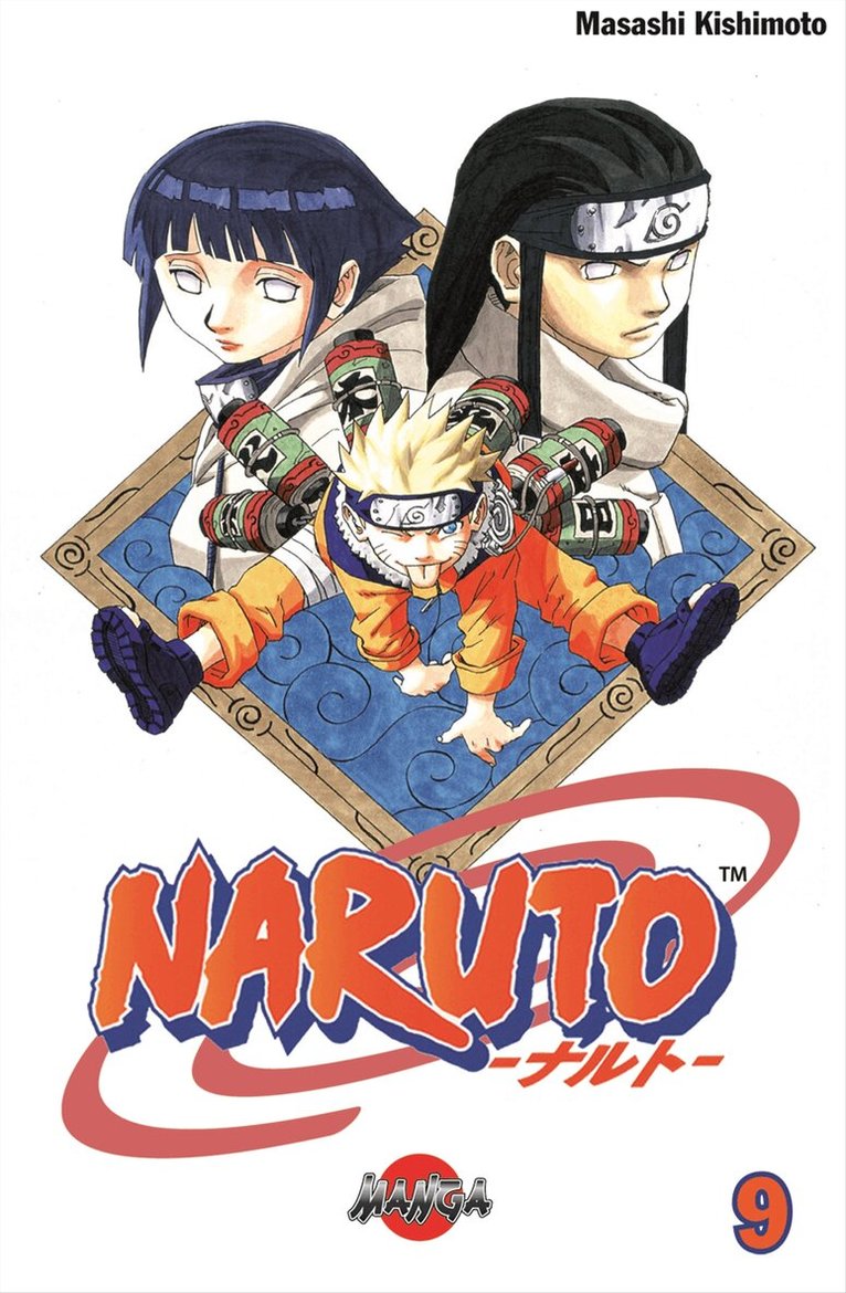Masashi Kishimoto - Naruto 09 : Neji och Hinata, Häftad