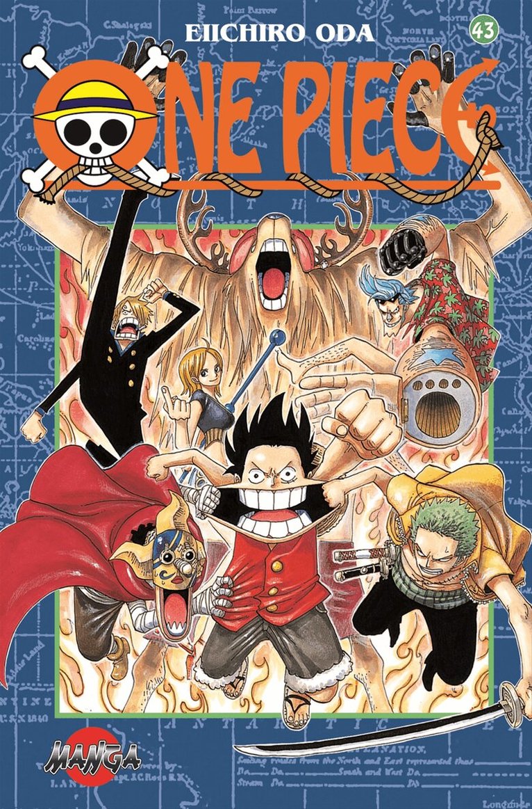 Eiichiro Oda - One Piece 43, Häftad