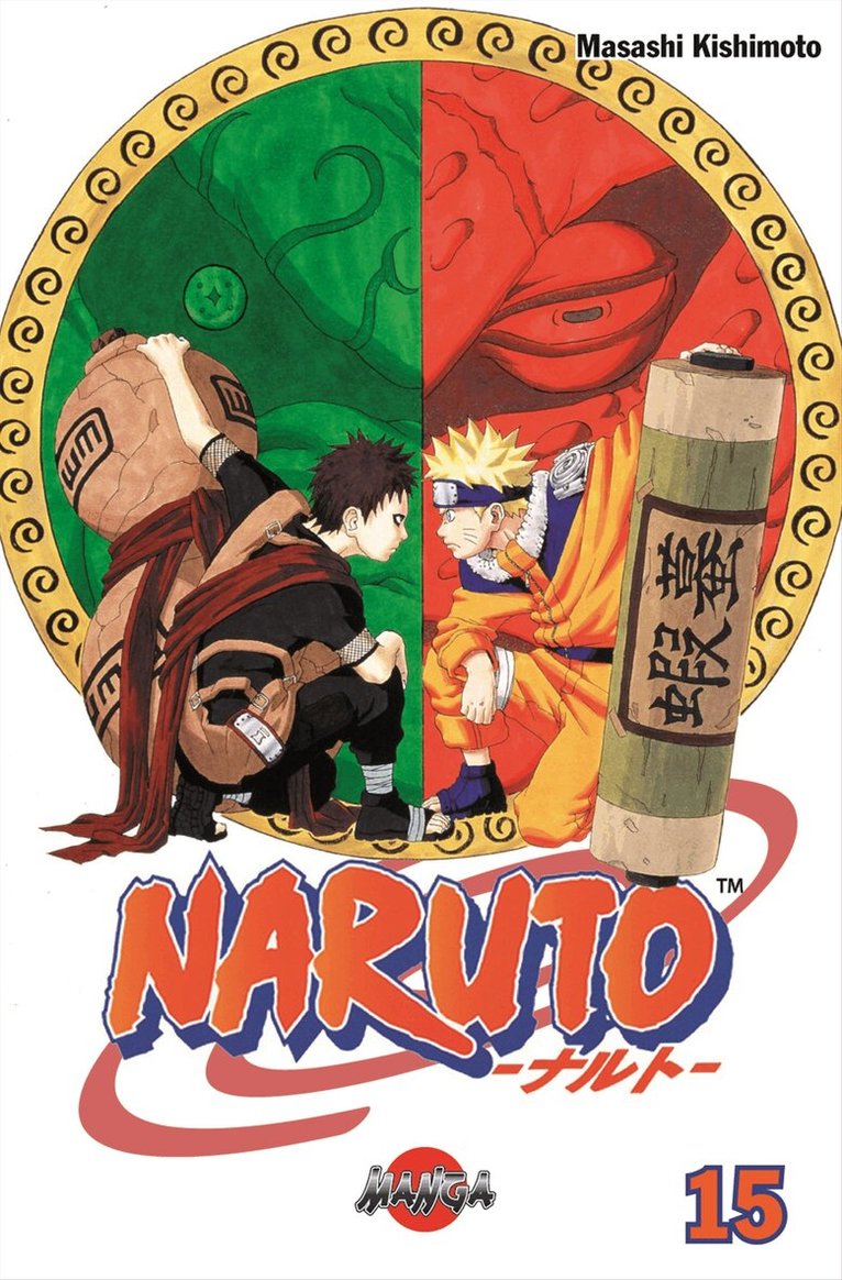 Masashi Kishimoto - Naruto 15 : Narutos Skriftrulle, Häftad