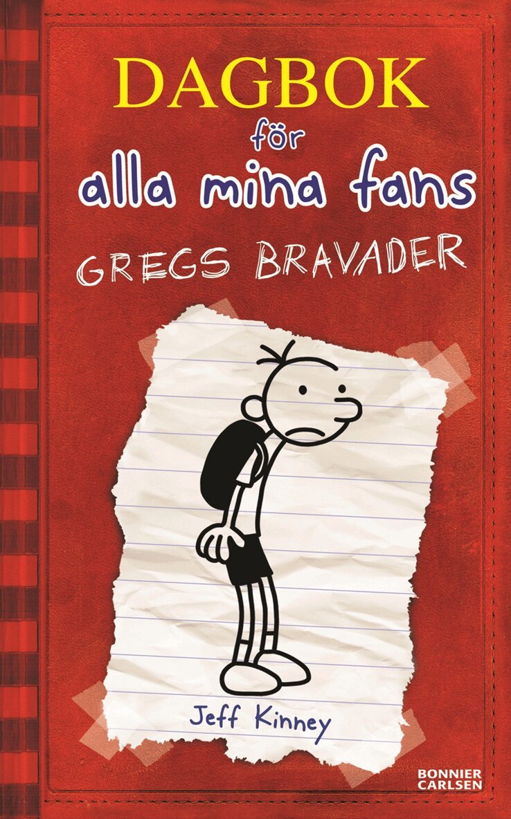 Jeff Kinney - Gregs bravader, Kartonnage