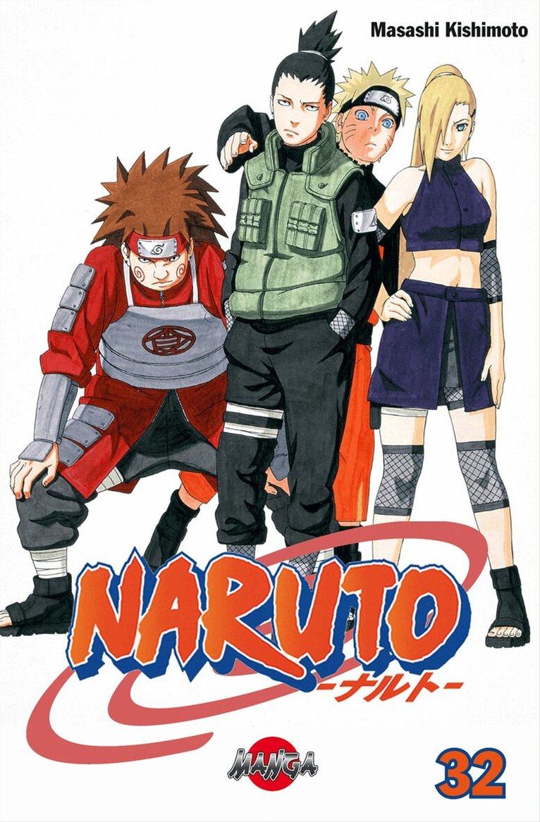 Masashi Kishimoto - Naruto 32, Häftad