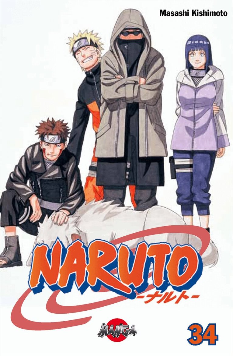 Masashi Kishimoto - Naruto 34 : Återföreningen, Pocket
